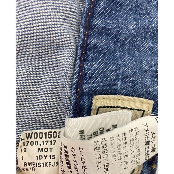 Land's End Classic Fit Straight Jeans Plus-Size Cotton Item 269026 - 26W Reg. - Picture 7 of 9